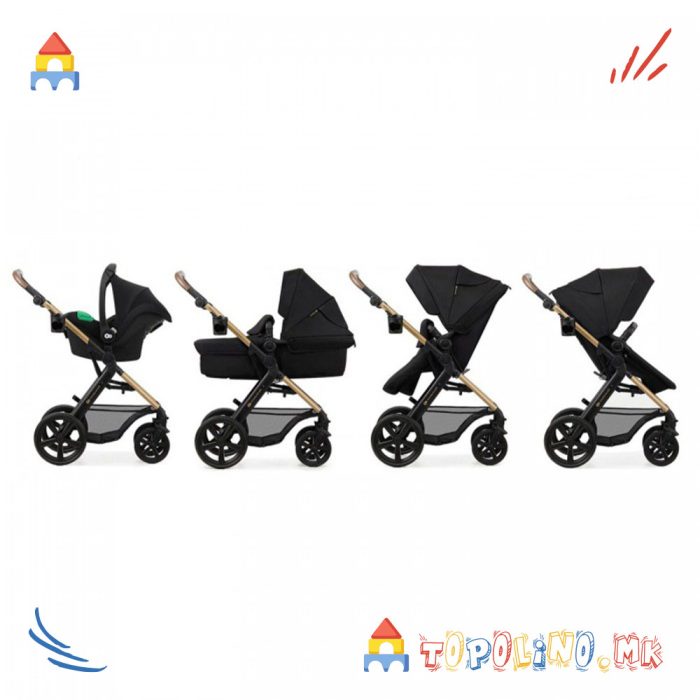 Количка Travel Moov2 3 во 1 Black - Kinderkraft - Image 7