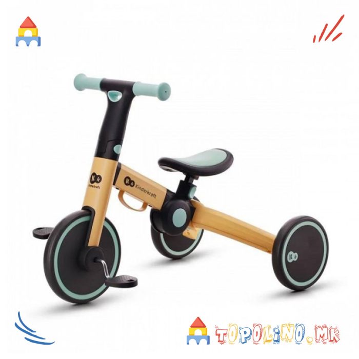 Трицикл 4Trike Promise Yellow - Kinderkraft - Image 2