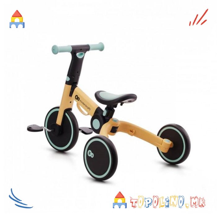 Трицикл 4Trike Promise Yellow - Kinderkraft - Image 4