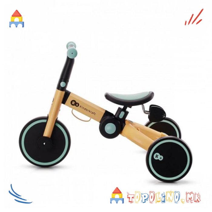 Трицикл 4Trike Promise Yellow - Kinderkraft - Image 3