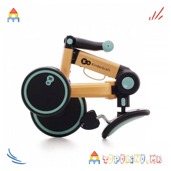 Трицикл 4Trike Promise Yellow - Kinderkraft - Image 7
