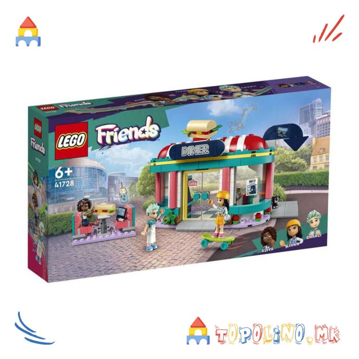 Heartlake Downtown Diner Friends - Lego - Image 3