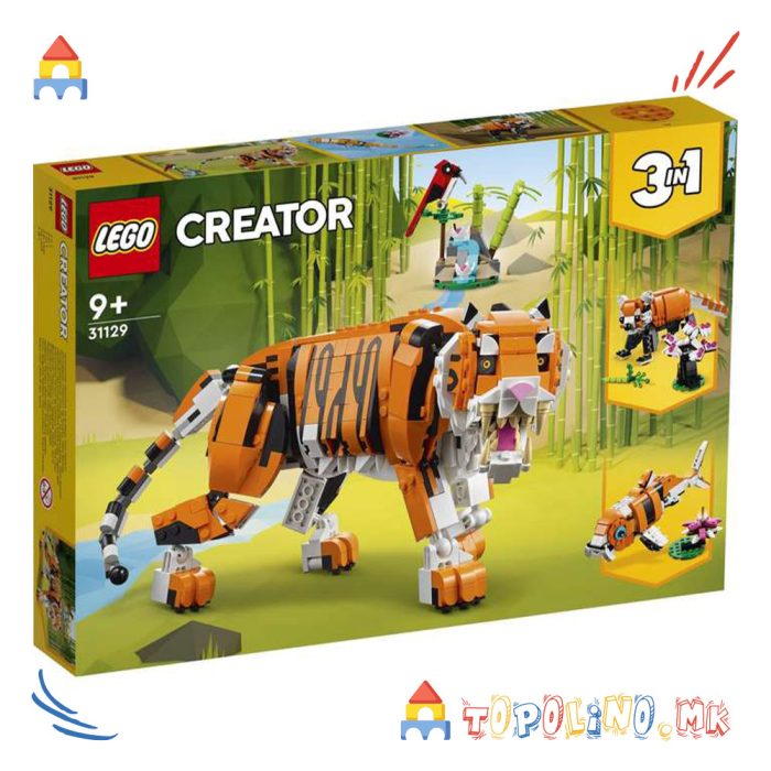 Majestic Tiger Creator 3 in 1 - Lego - Image 7