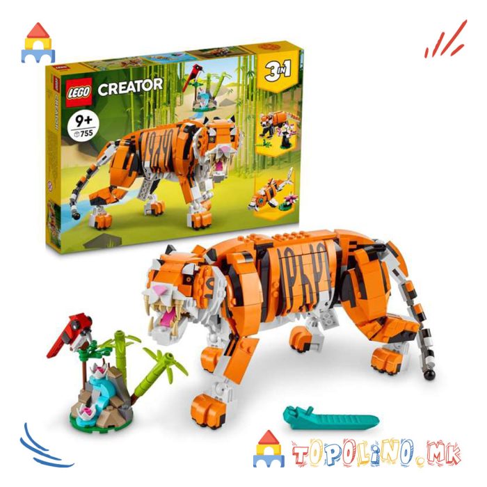 Majestic Tiger Creator 3 in 1 - Lego - Image 6