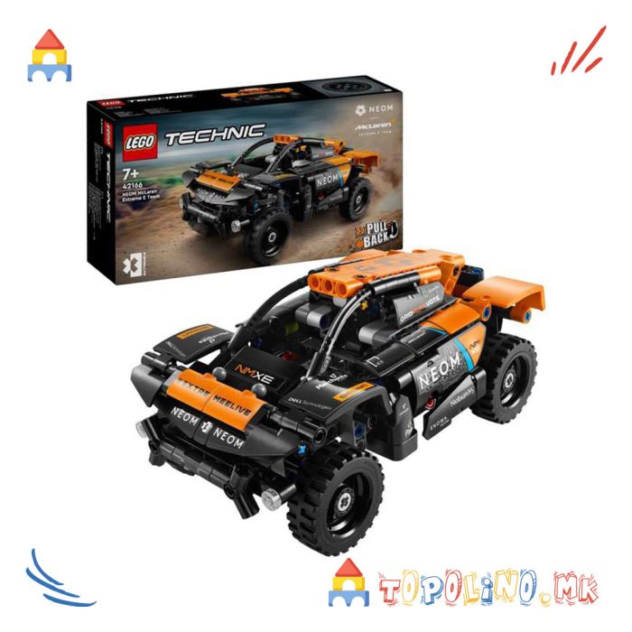 NEOM McLaren Extreme E Race Car - Lego - Image 4