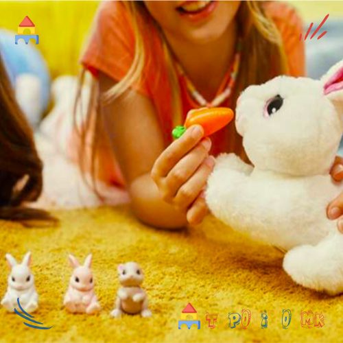 Плишано Зајаче Pets Alive Mama Bunny - Zuru