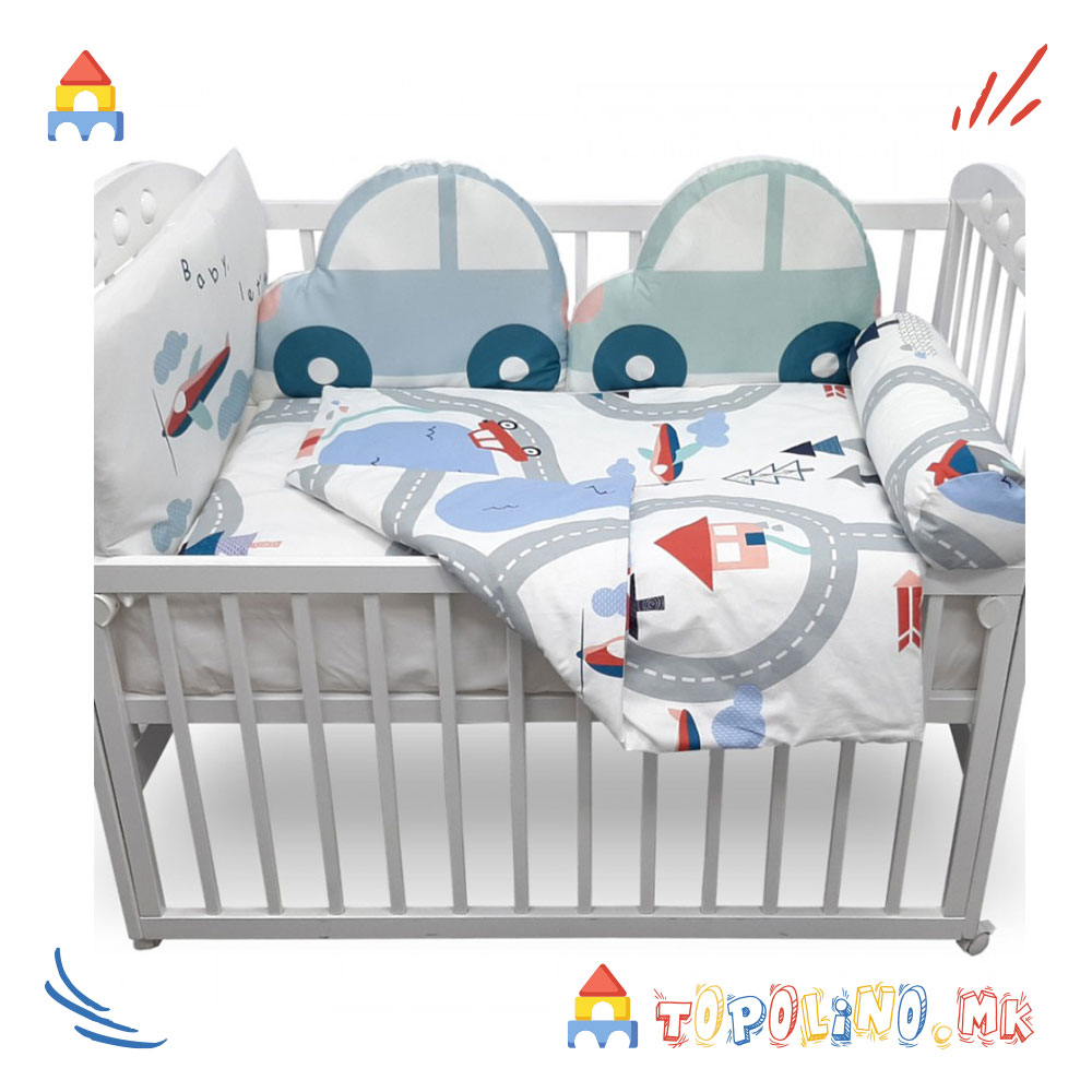 Постелнина Автомобили - Baby Textil