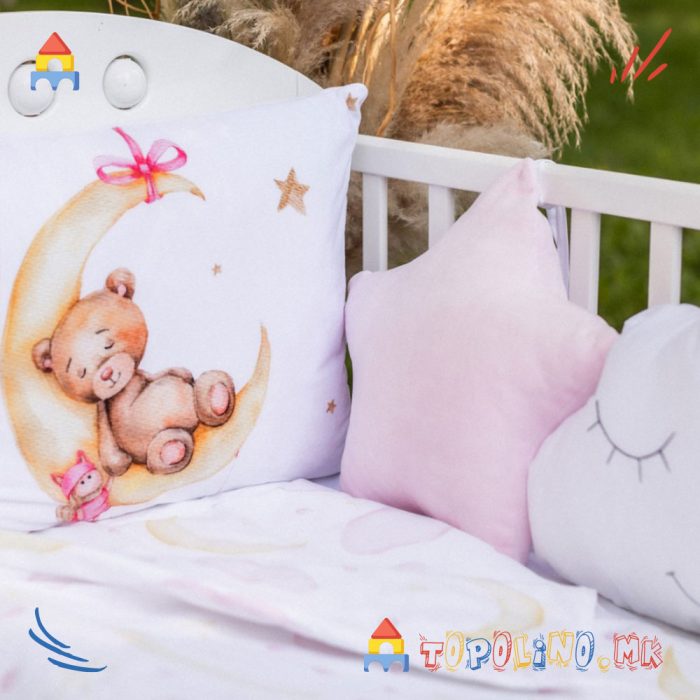 Постелнина Сонувалка Розева - Baby Textil - Image 2