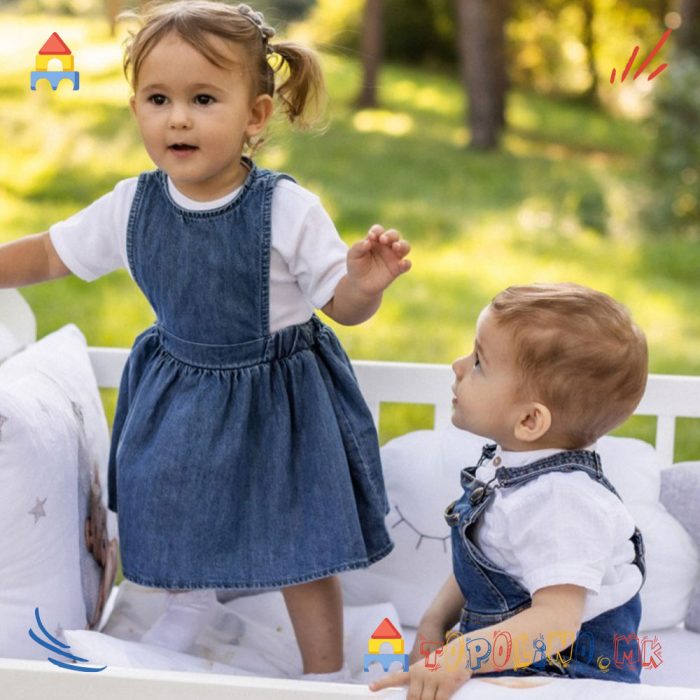 Постелнина Сонувалка Сива - Baby Textil - Image 3