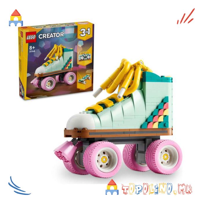 Retro Roller Skate Creator 3 in 1 - Lego - Image 3