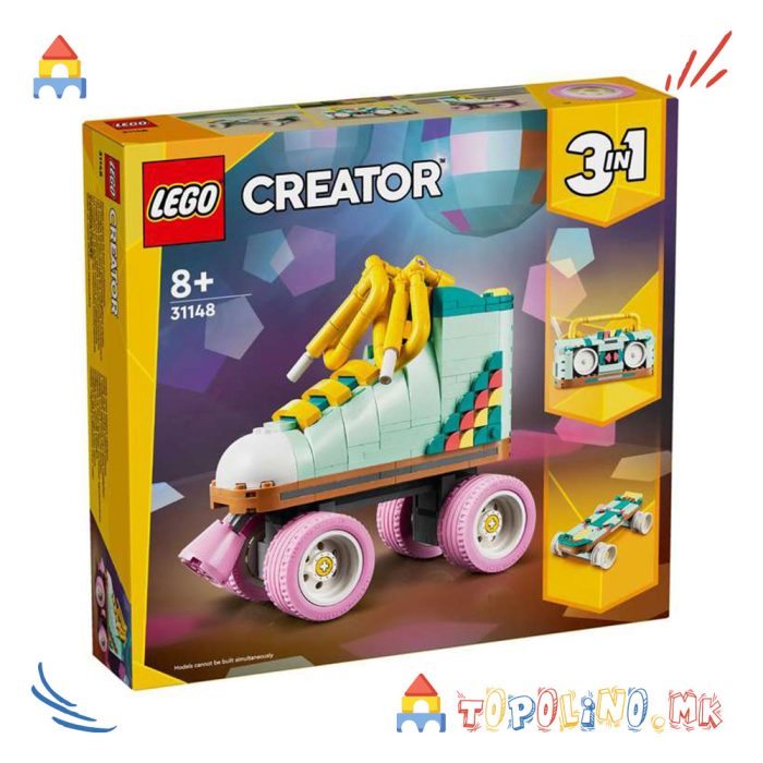 Retro Roller Skate Creator 3 in 1 - Lego - Image 5