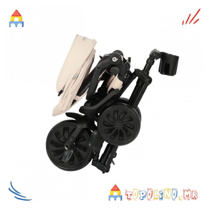 Трицикл Nova Max Beige - QPlay - Image 6