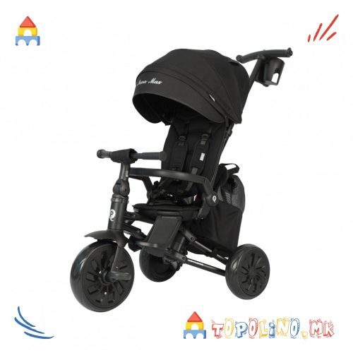 Трицикл Nova Max Black - QPlay