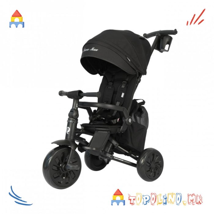 Трицикл Nova Max Black - QPlay
