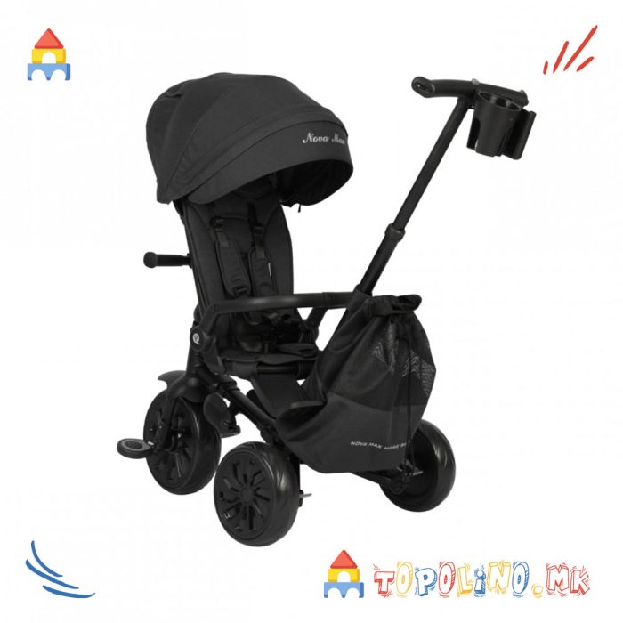 Трицикл Nova Max Black - QPlay - Image 7