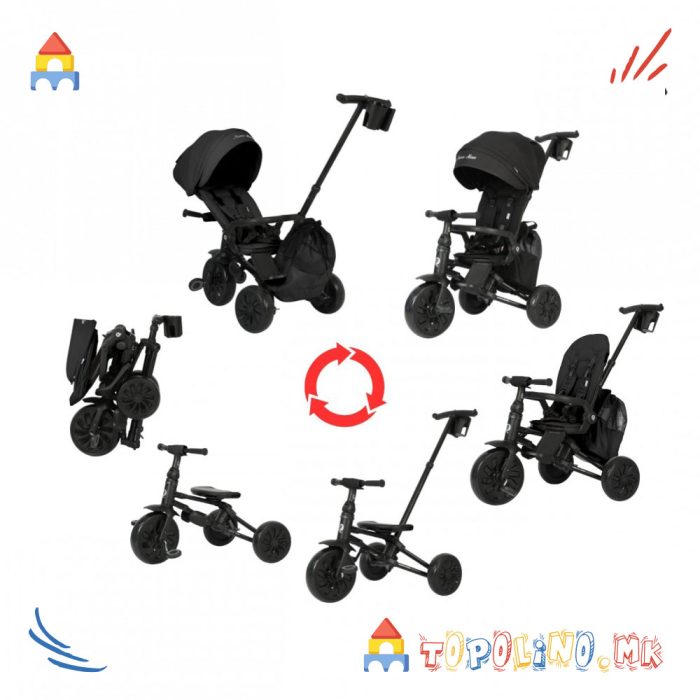 Трицикл Nova Max Black - QPlay - Image 9