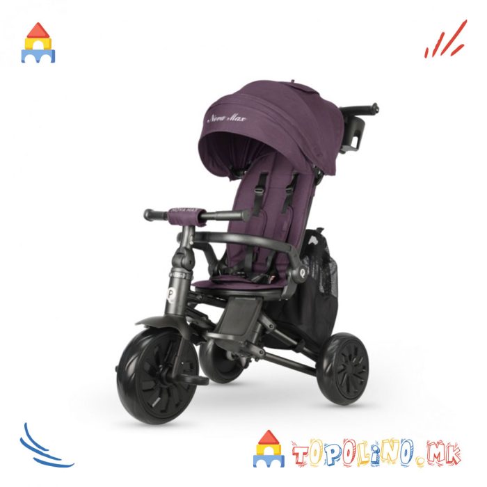Трицикл Nova Max Violet - QPlay - Image 2