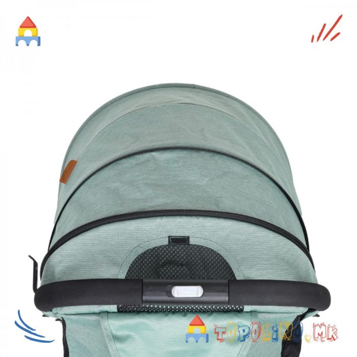 Количка Quad со Прекривка Mint - Jungle - Image 16
