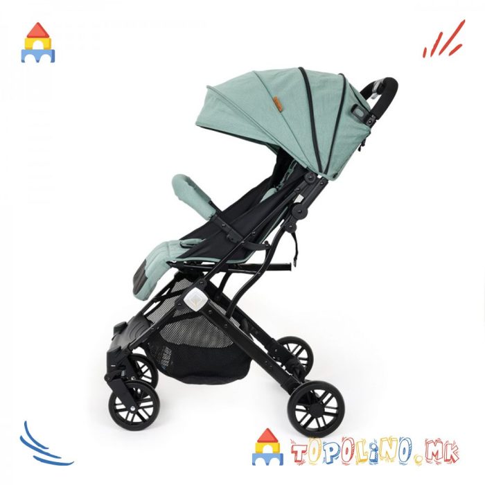 Количка Quad со Прекривка Mint - Jungle - Image 5