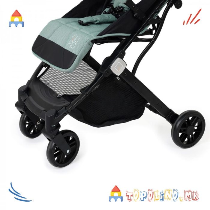 Количка Quad со Прекривка Mint - Jungle - Image 8