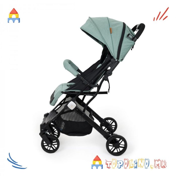 Количка Quad со Прекривка Mint - Jungle - Image 6
