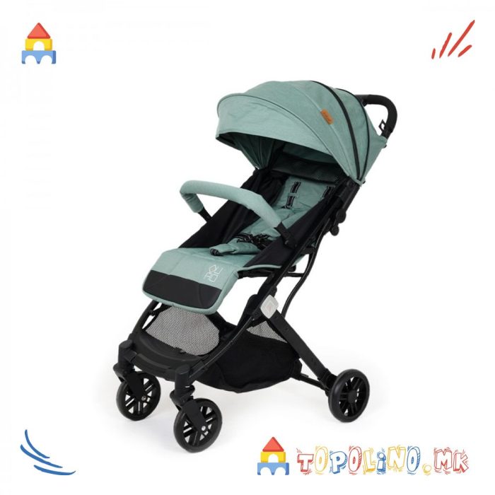 Количка Quad со Прекривка Mint - Jungle - Image 2
