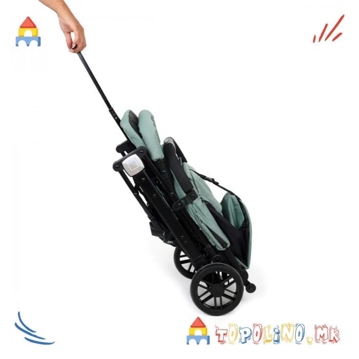 Количка Quad со Прекривка Mint - Jungle - Image 20