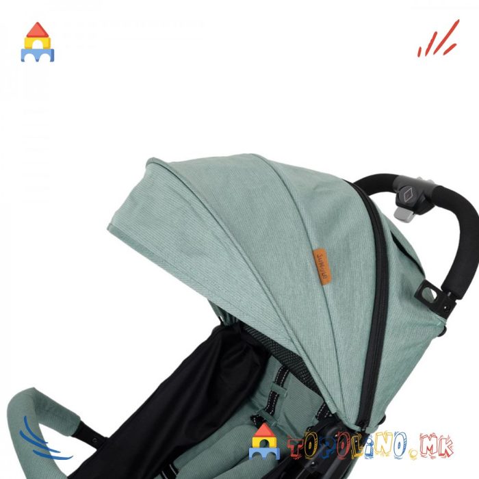 Количка Quad со Прекривка Mint - Jungle - Image 10