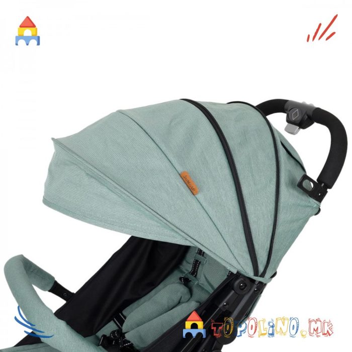 Количка Quad со Прекривка Mint - Jungle - Image 9