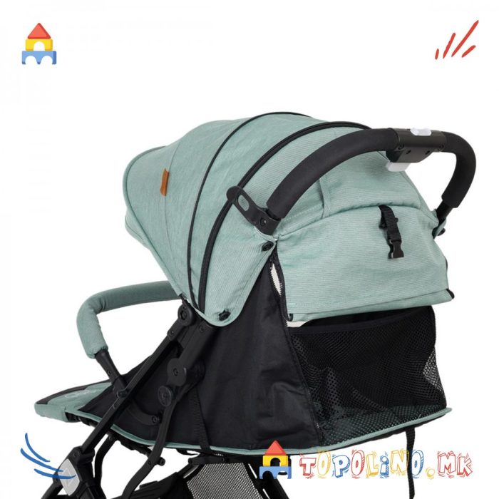 Количка Quad со Прекривка Mint - Jungle - Image 12