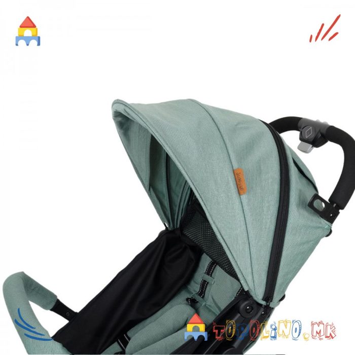Количка Quad со Прекривка Mint - Jungle - Image 11