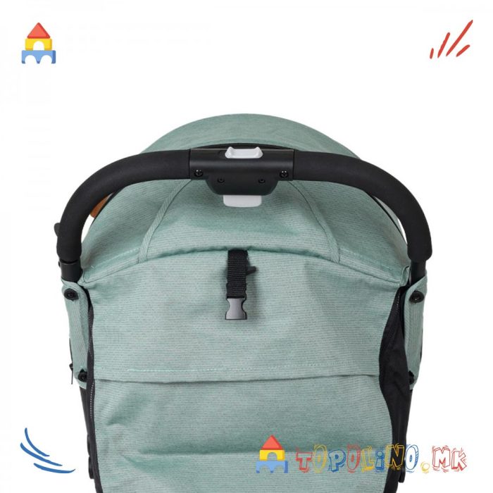 Количка Quad со Прекривка Mint - Jungle - Image 15