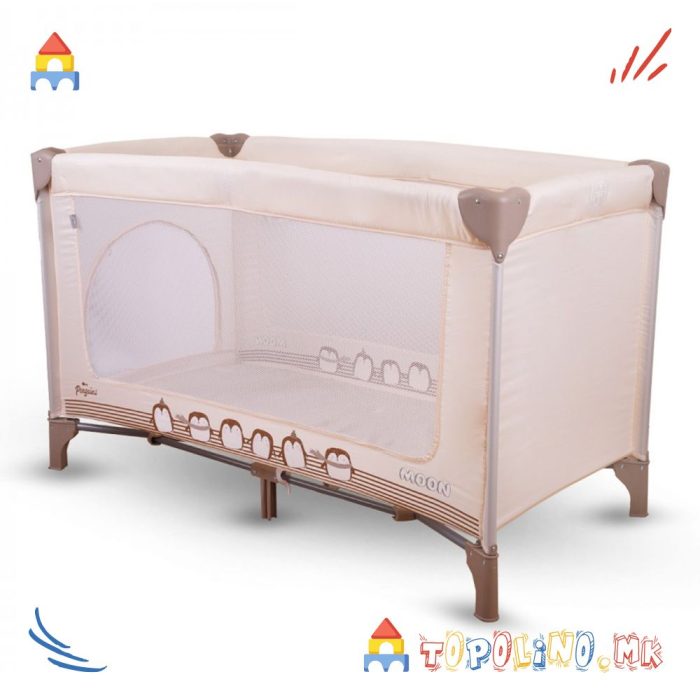 Креветче Преносливо Moon 1 Ниво Beige - Jungle