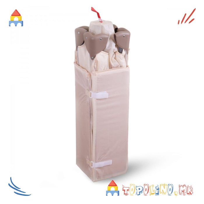 Креветче Преносливо Moon 1 Ниво Beige - Jungle - Image 6