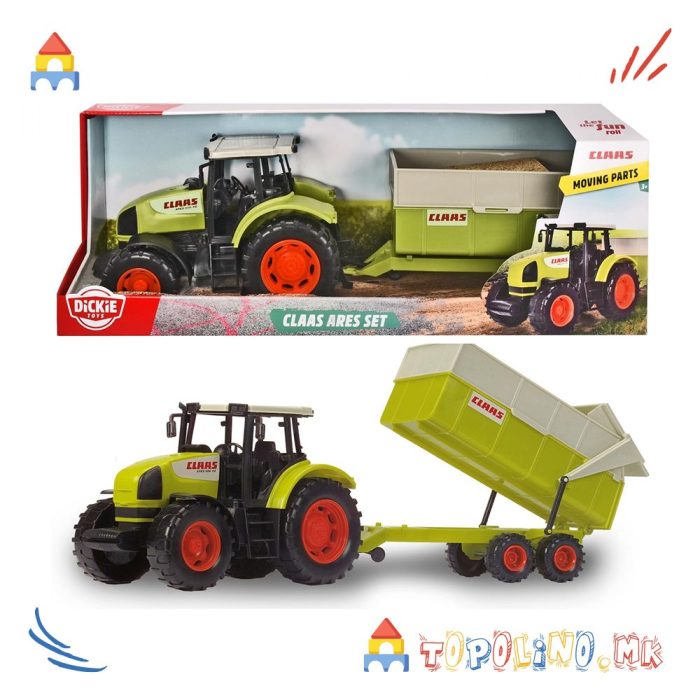 Трактор со Приколка CLAAS Ares - Dickie - Image 4