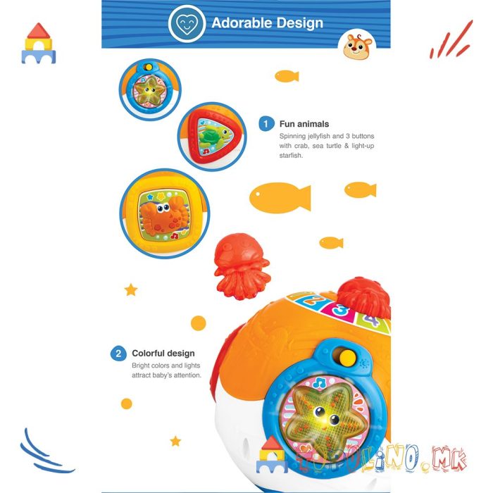 Топка со Активности Ocean - Winfun - Image 4