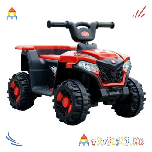 Четирицикл на Акумулатор Црвен 6V