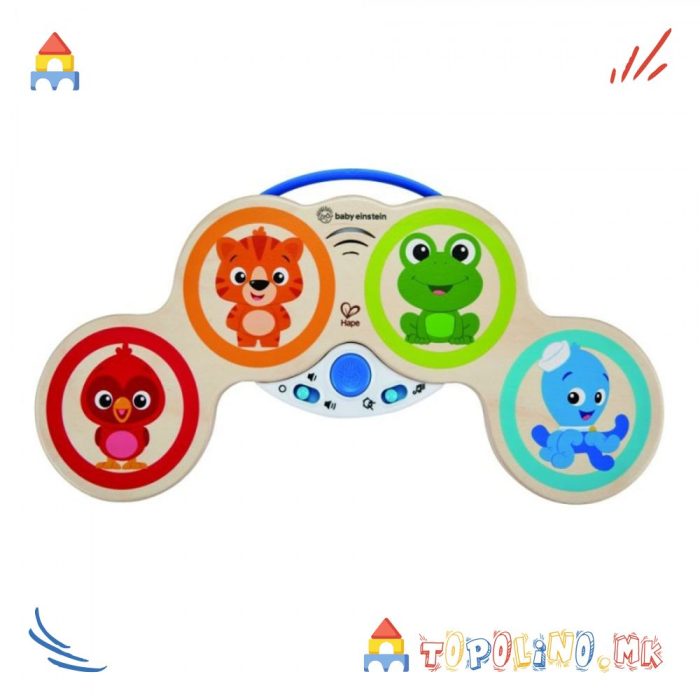 Дрвена Играчка Drum - Hape - Image 3
