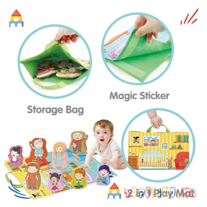Подлога за Игра со Меки Играчки Фамилија - Image 2