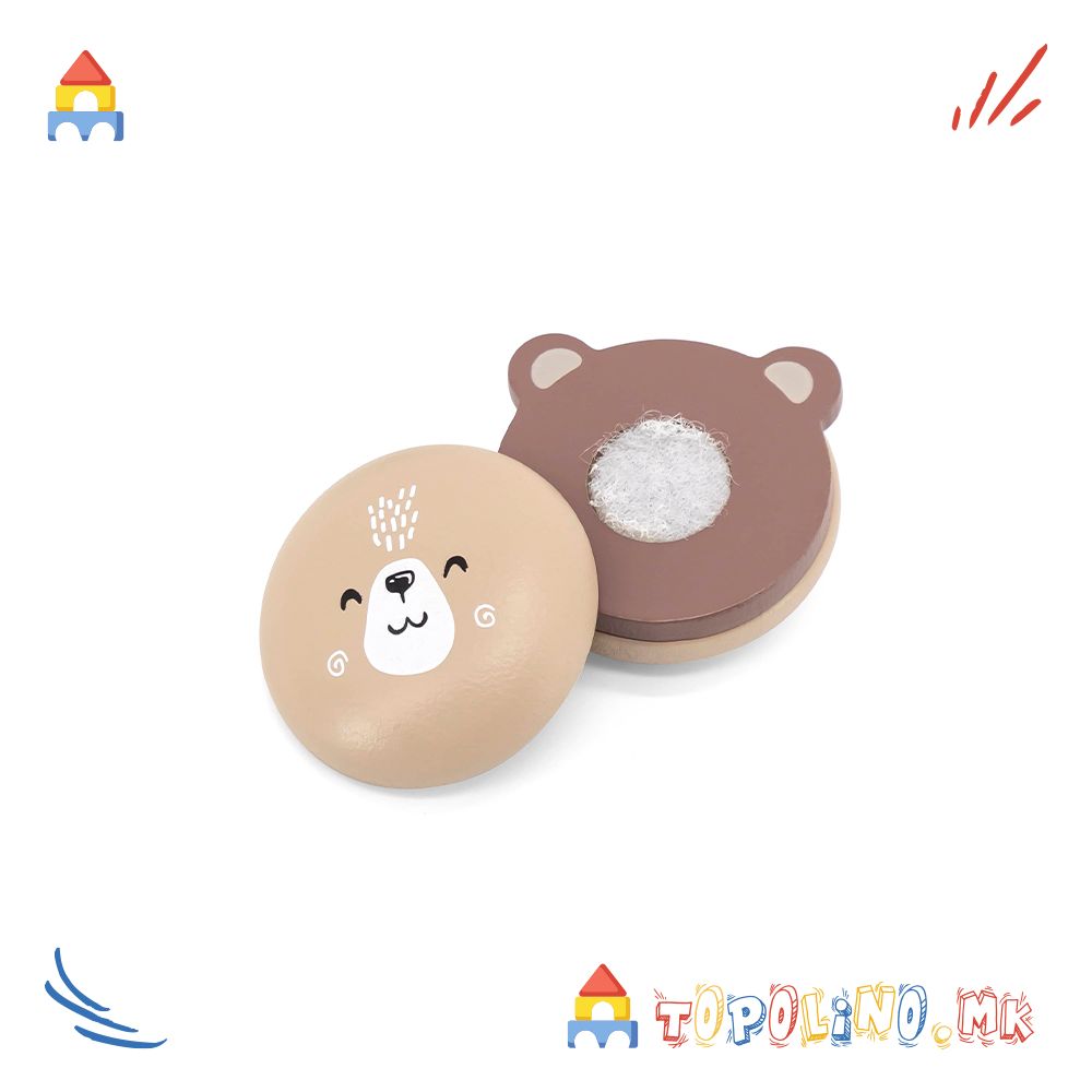 Дрвена Играчка Macarons 6 во 1 - PolarB - Image 5