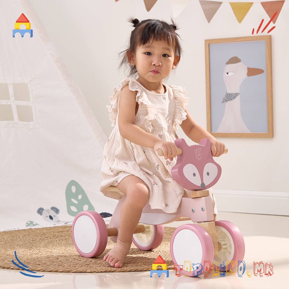 Дрвена Буткалка Лисица – PolarB