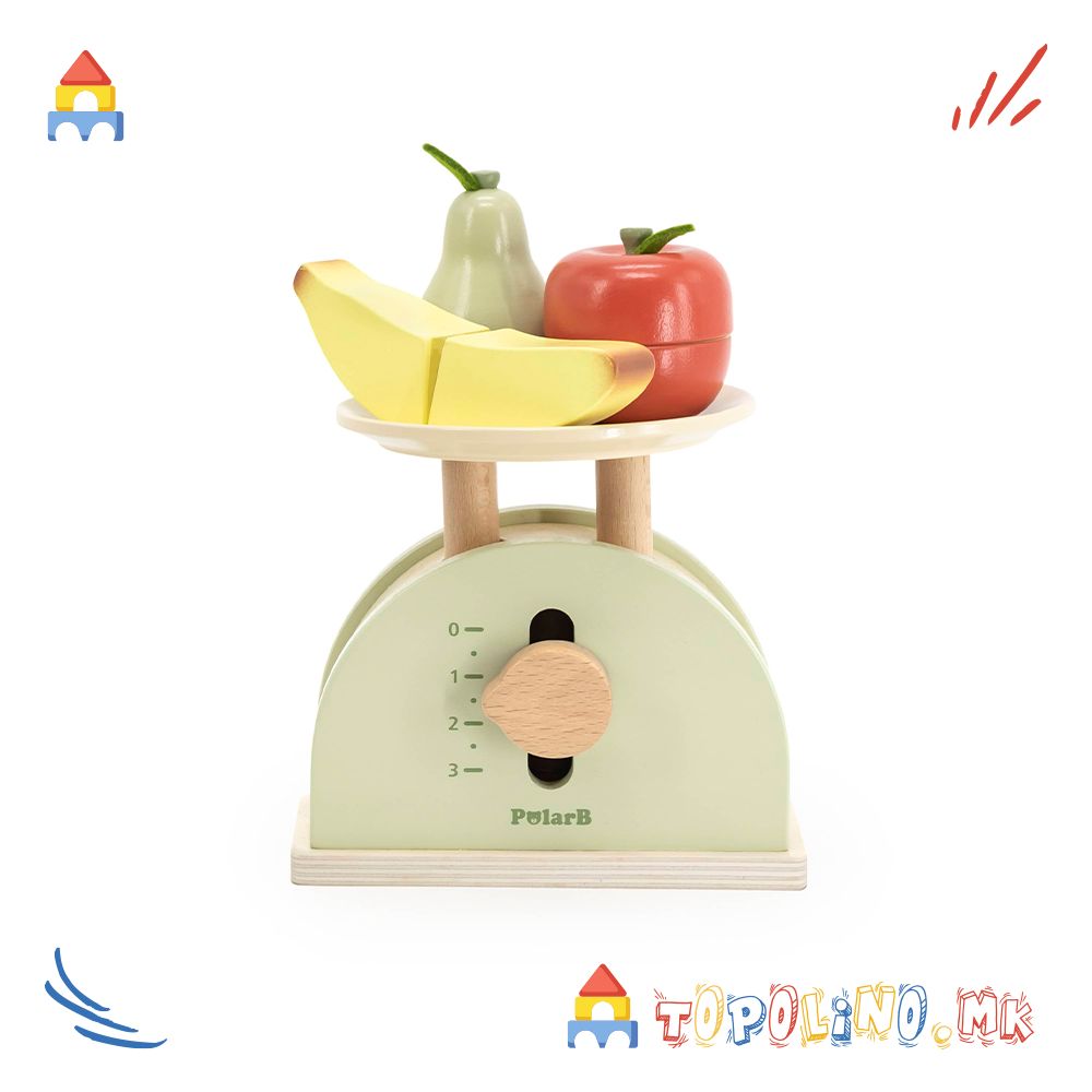 Дрвена Играчка Вага - PolarB - Image 5