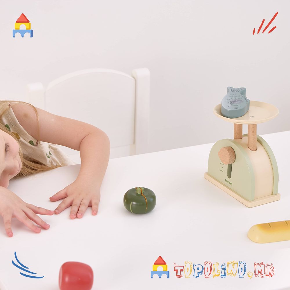 Дрвена Играчка Вага - PolarB - Image 2