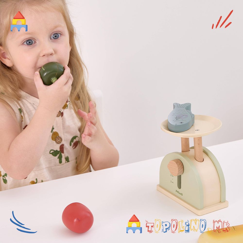 Дрвена Играчка Вага - PolarB - Image 3