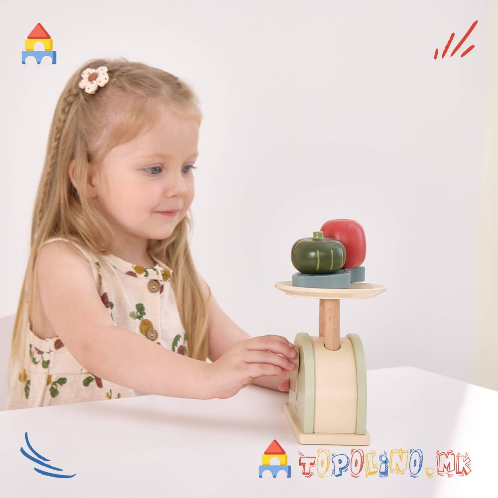 Дрвена Играчка Вага - PolarB - Image 4