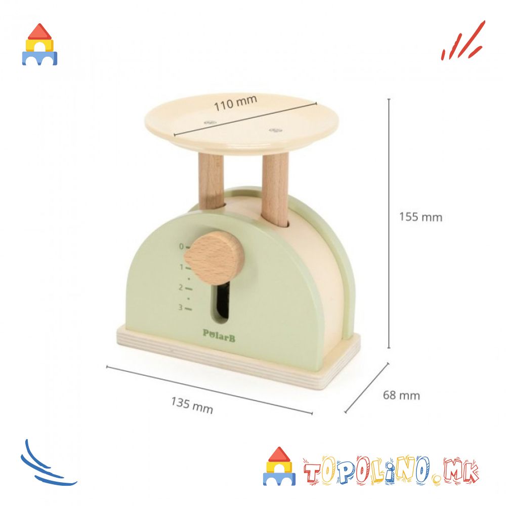 Дрвена Играчка Вага - PolarB - Image 10