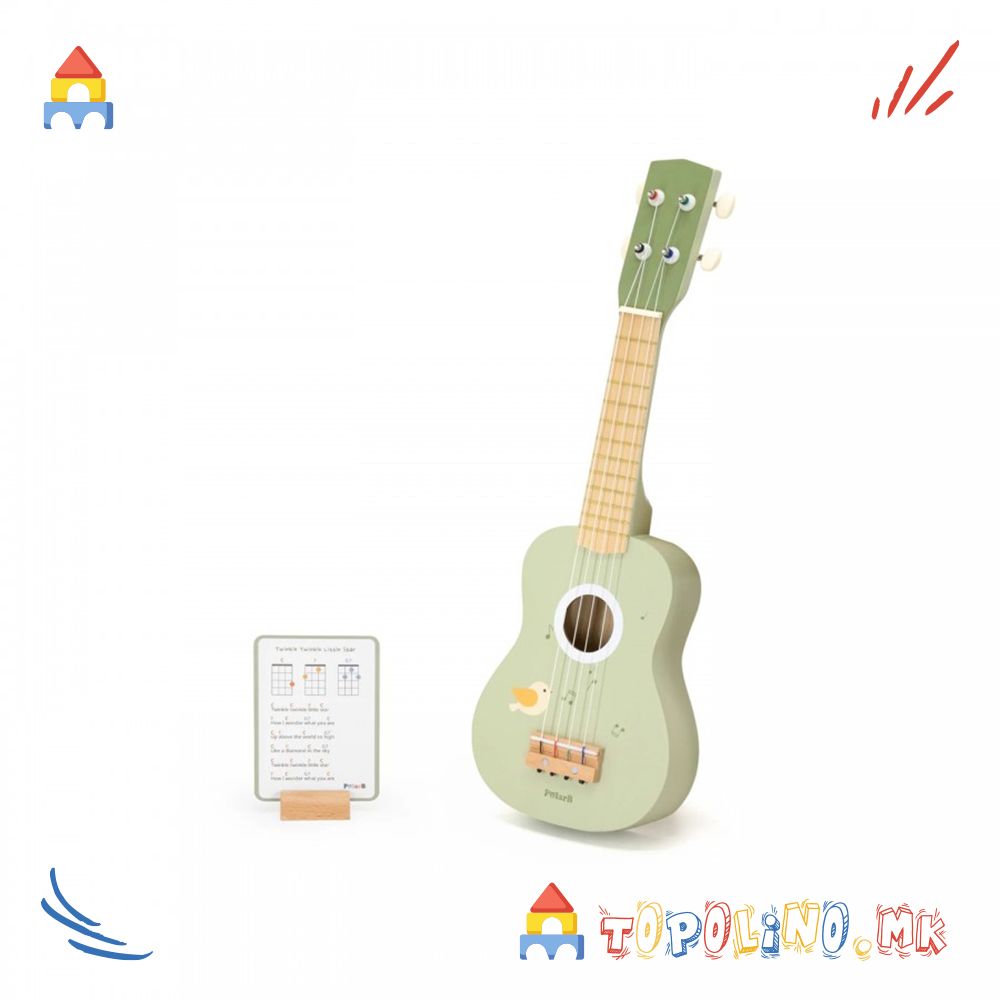 Дрвена Играчка Укулеле - PolarB