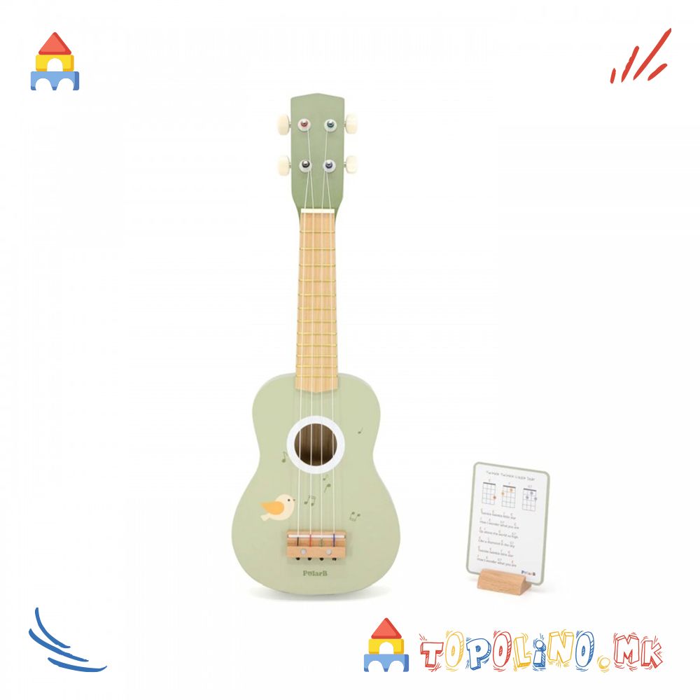 Дрвена Играчка Укулеле - PolarB - Image 2