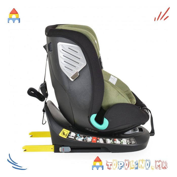 Седиште за Автомобил Serengeti I-Size 40-150см Sky Green – Moni - Image 3