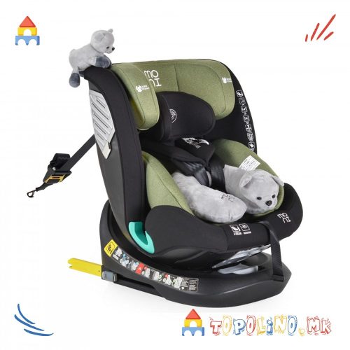 Седиште за Автомобил Serengeti I-Size 40-150см Sky Green – Moni